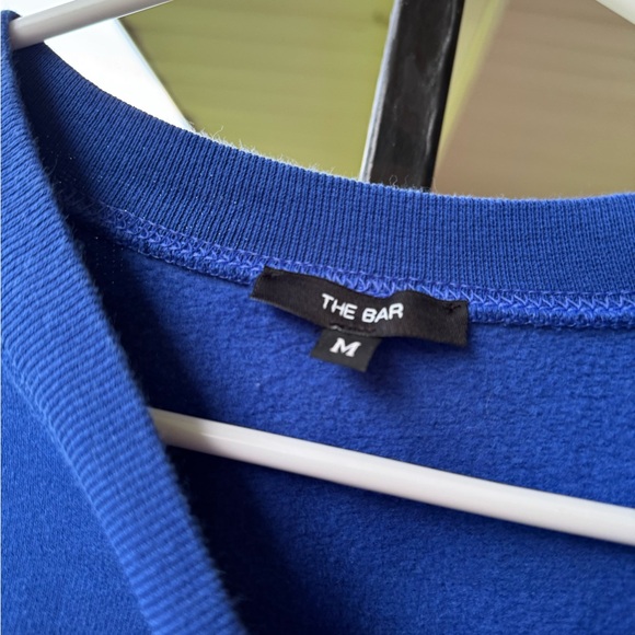 The Bar Varsity Sweatshirt - Cobalt Blue - Picture 6 of 6